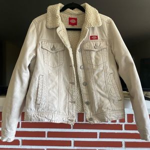 Dickies Sherpa lined denim jacket